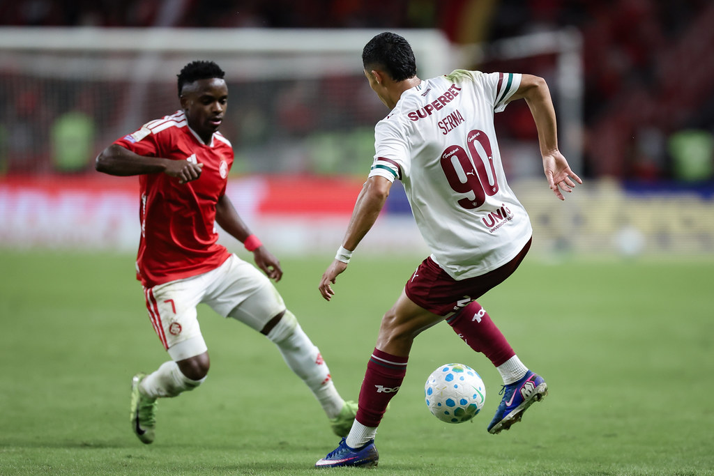 Fluminense e Internacional no Beira-Rio, em 3 de maio de 2026 (Foto: Marcelo Gonçalves / Fluminense F.C.)